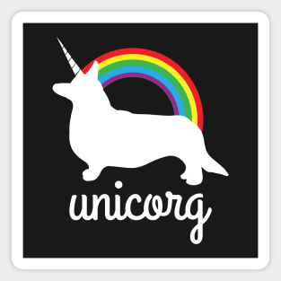 Unicorg Corgi Unicorn Magnet